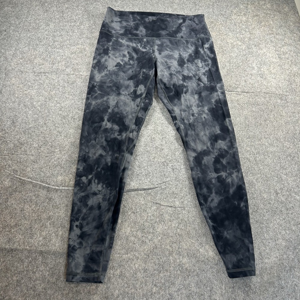 Lululemon Align Leggings Women's 12 28" Diamond Dye Pitch Grey Graphite Grey HR